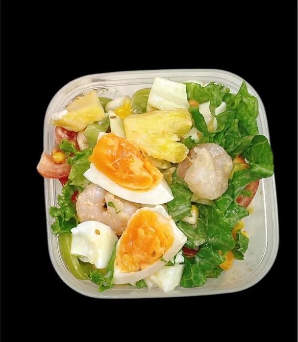 Salad tôm bóc nõn