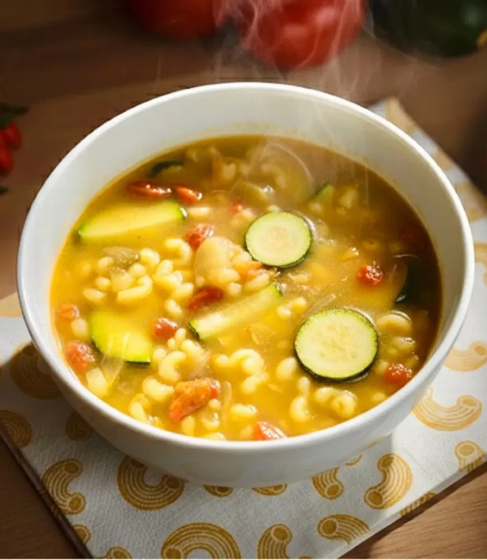 Súp Nui Cong Nhỏ Vegan