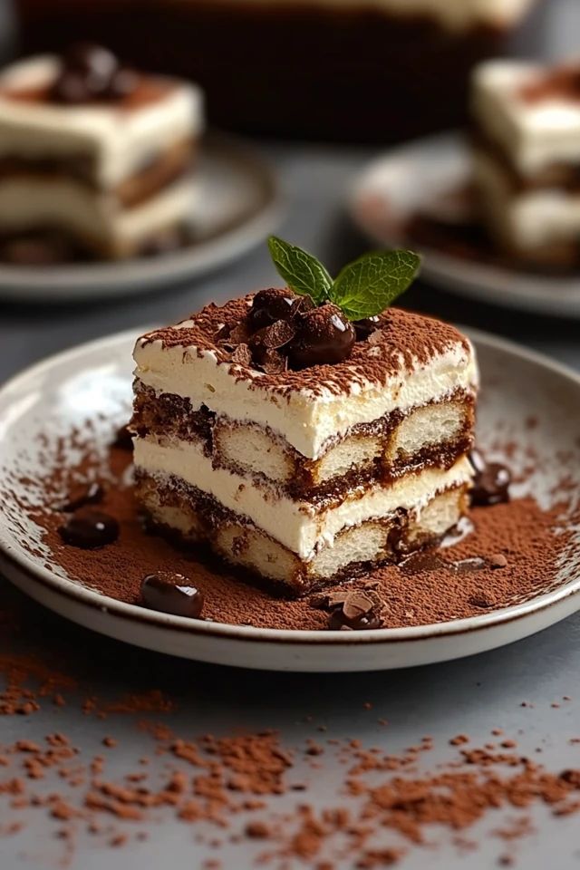 Bánh Tiramisu Socola